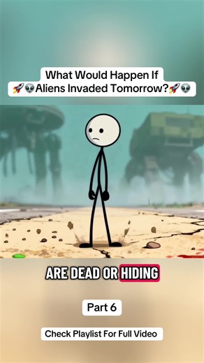 What Would Happen If Aliens Invaded Tomorrow? Part 6. What would REALLY happen if aliens invaded tomorrow? From the first sighting to how humanity would react this quick breakdown shows the most likely outcomes of an extraterrestrial invasion. Would we survive? Or crumble under a superior force? 👾🛸 Watch the full video on playlist! #Aliens #Invasion #WhatIf #Earth #Space #UFO