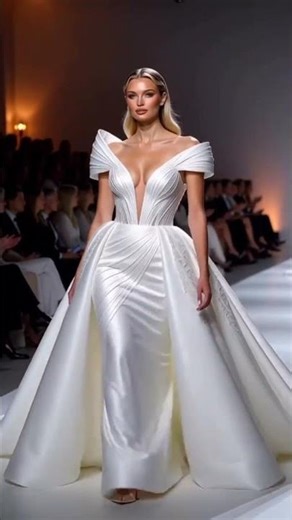 Norwegian Bridal Runway Show | Elegant White Wedding Dresses 