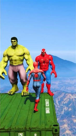 GTA 5 Epic Water Ragdolls Spiderman Jump/Fails Ep 295 #shorts