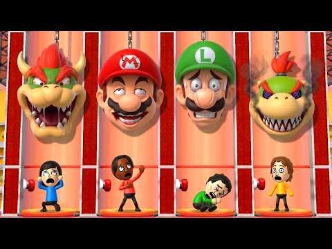 Wii Party - Minigame Battle! Homura Vs George Vs Akira Vs Pierre