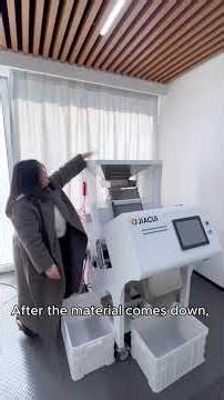 JIACUI CS1A64 Color Sorting Machine | 500–1000kg/h Industrial Capacity #jiacui