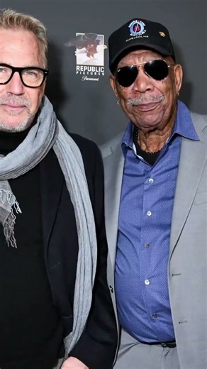 Kevin Costner and Morgan Freeman Just Brought Back Peak Movie Nostalgia #KevinCostner #MorganFreeman