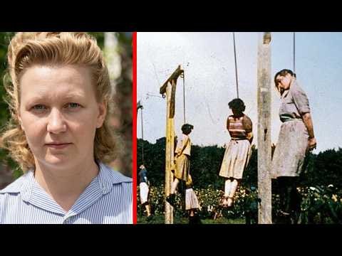 Painful Execution of Dorothea Binz *Warning REAL FOOTAGE