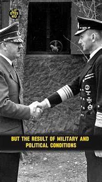 Why Did Hitler Choose Karl Dönitz as His Successor?