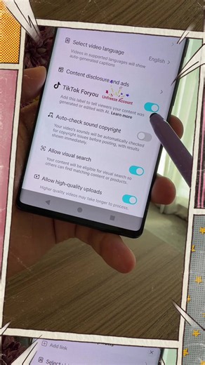 Right And Safe Way To Upload Videos On Tiktok #trend #settings #howtogoviral #LearnOnTikTok