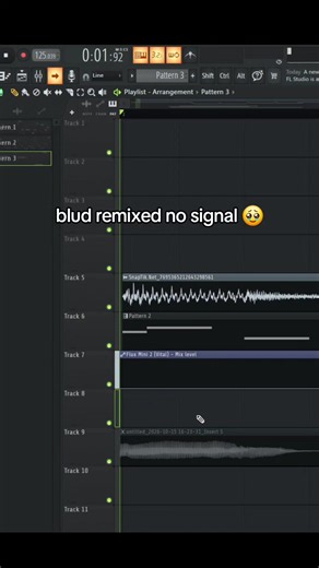 No Signal remix FL Studio: blud remixed no signal by Mel