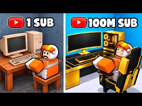 From 1 to 100M Subscribers in Roblox!