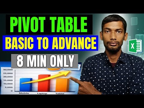 Excel Pivot Table Trick | Data Automatically Lao 😯| How to Use Pivot Table | Basic To Advaced