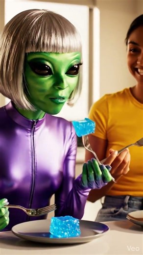 One Day Living Together: Alien Girl vs Human