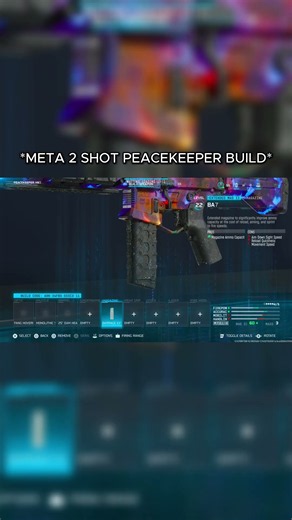 *META* 2 SHOT PEACEKEEPER BUILD IN WARZONE 😍