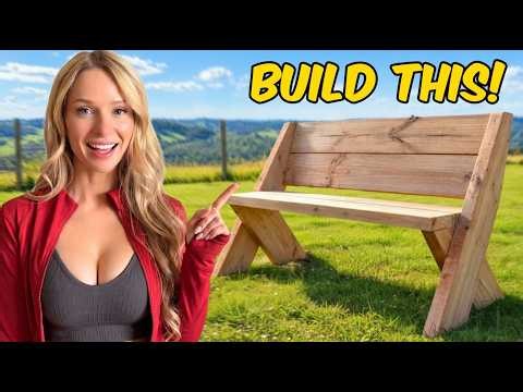 The Easiest DIY Bench!