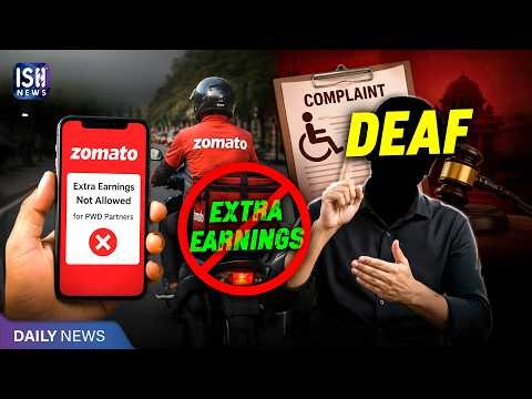 Zomato Stops Extra Earnings for PwDs: Deaf Man Raises Complaint | Deaf News