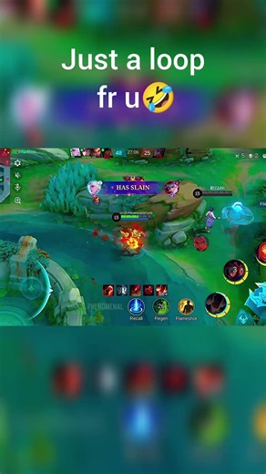 just a loop🤣 bro had enough 999Iq #moba55Creator #moba55allstar #mlbb #mobilelegends #mlbbwtfmoments