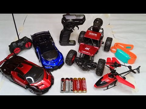 Remote control racing rc Bugatti Vs Lamborghini and Radio Control watch helicopter, 4x4 rc truck