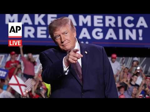 LIVE: Trump holds a rally in Alabama ahead of midterm election