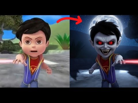 Vir The Robot Boy Character as Vampire 💯😱 #viral #vampire #ghost 