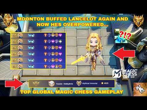 TOP GLOBAL LANCELOT META COMBO AUTOWIN SEASON 5 - BEST MAGIC CHESS STRATEGY - MAGIC CHESS GO GO