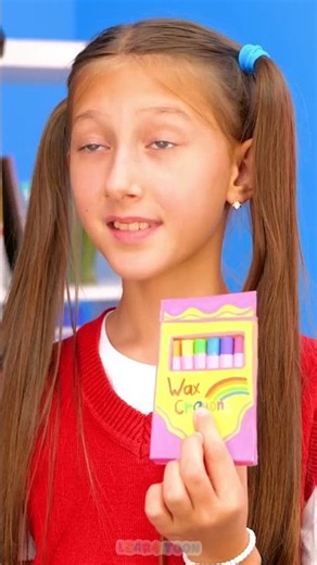 🖍️ ✨ HOW?! Crayon Magic Trick!🪄 #DIY #Kids