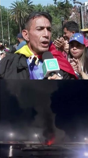 En medio de celebraciones en Chile un venezolano aseguró que regresarían a su país