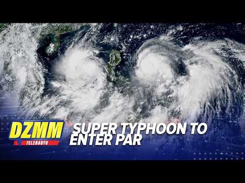 Super typhoon nears PAR as impeach trial starts | DZMM TeleRadyo