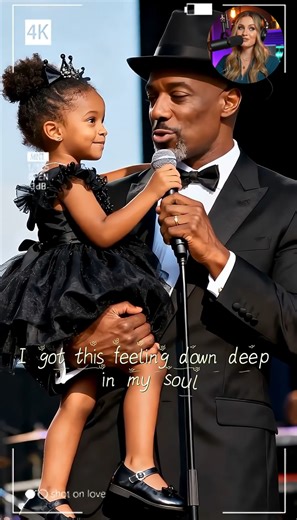 A Father And Daughter Create Pure Magic Through Song On AGT Stage💗Full performance in the comments👇 | Karina Smirnoff