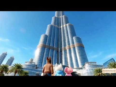 Jimmy & Jully Chale Dekhne Bruj Ghar | Trip To Dubai | Part 2 | Rhyme | #rhymes #genbetarhyme