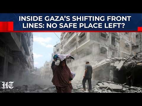 Life Along Gaza’s Moving Battle Lines: Hopes Of Return Fade As Danger Spreads From Israel |IDF, Bibi