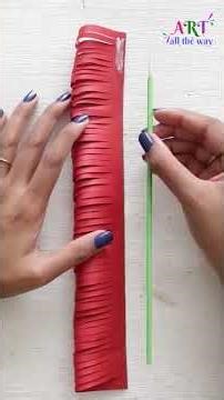 Easy Paper Flower Making 🌸 | DIY Paper Flower for Beginners