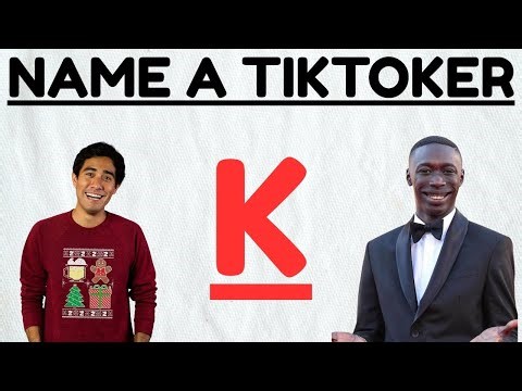 NAME A TIKTOKER | WORD ASSOCIATION GAME 📝 ABC SPEED QUIZ ‼️ Alphabet Quiz Challenge 4