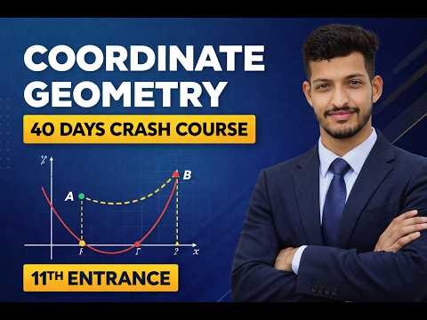 Coordinate Geometry L 01 | AMU 11th Entrance 2026 Maths | 40 Days Crash Course | STBG Academy