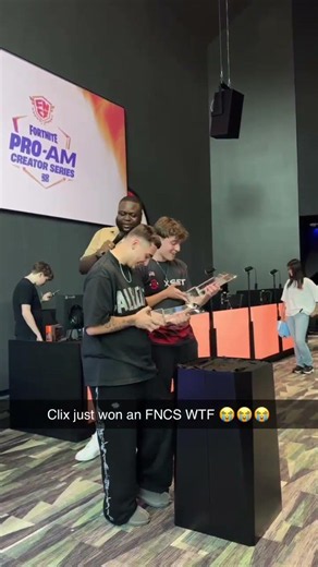 Clix just WON an FNCS 🏆😳