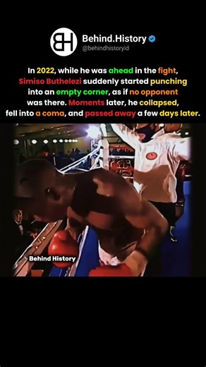 He appeared to be fighting an invisible opponent.