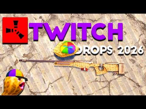 Testing TheBurntPeanut's Rust Twitch Drops in-Game!