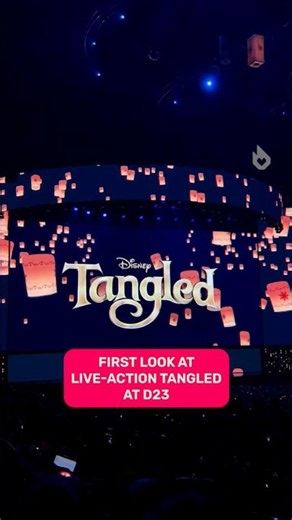 First Look at Live-Action 'Tangled' | D23 2026