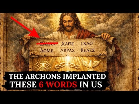 Jesus Revealed The 6 Words Archons Planted In Every Religion