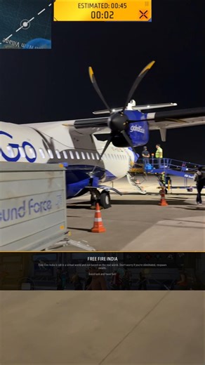 Free Fire In Real Life Plane 🤯 #shorts #viral #trending