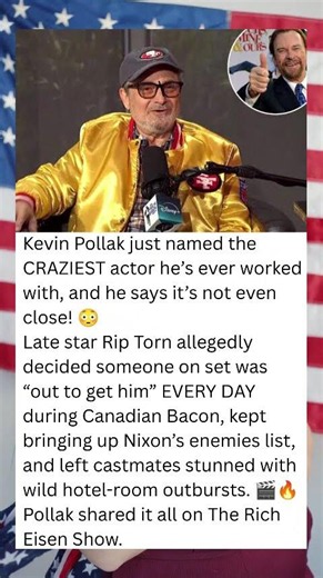 “Craziest Actor in Hollywood?” Kevin Pollak SPILLS Wild Rip Torn Secrets 😳