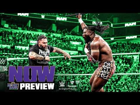Oba Femi and Bronson Reed prepare for monster mash clash | Money in the Bank preview: WWE Now