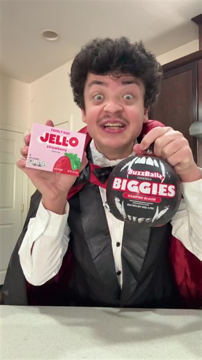 Vampire BuzzBallz Jell-O Shots 🧛 | Daniel Mccoin Real Voice