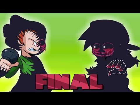 FNF CORRUPTION HD: PICO vs EVIL Boyfriend (New Desing) || DAY 3