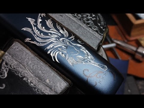 iQOSカスタム！九尾の狐をエングレービングしていきます。〜彫金工房Falò-orafe〜