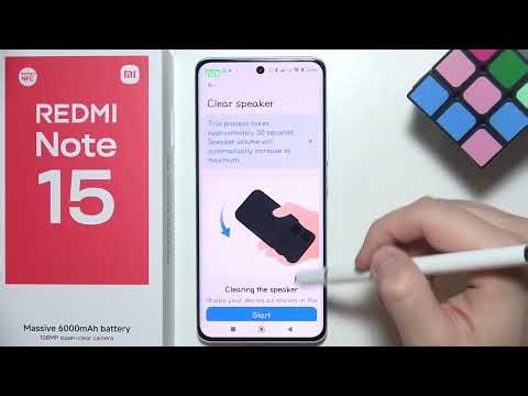 Redmi Note 15: How to Clean Speaker (Eject Water/Dust)