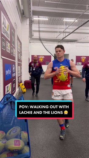 Walking Out with Lachie Neale and the Brisbane Lions
