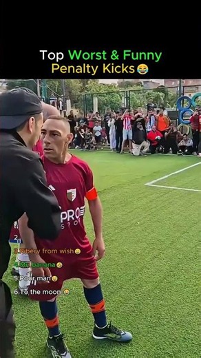 Top Worst and Funny Penalty Kicks 😂