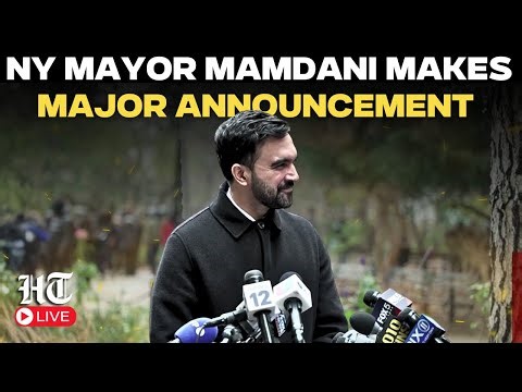 US News Live | Zohran Mamdani Makes Major Announcement In New York | Migrants | US Politics