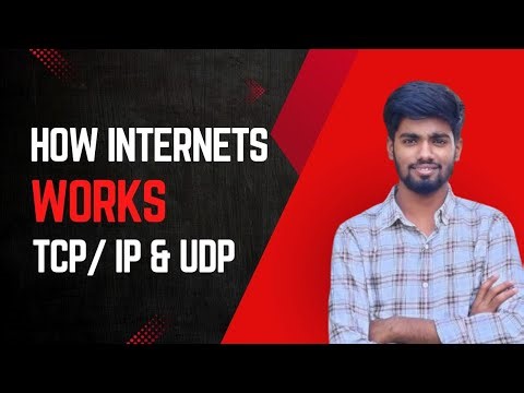 How Internet works TCP / IP and UDP #internet #computerscience #computernetwork