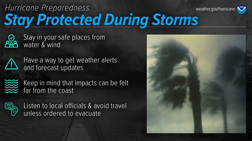 Hurricane Preparedness Week: How to stay protected during a storm