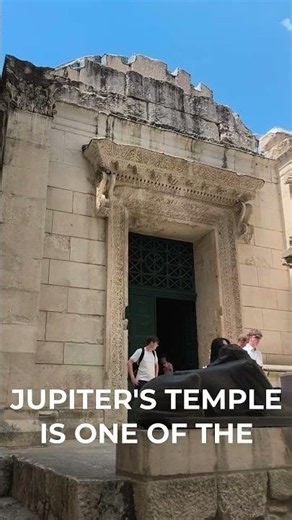 The two most beautiful ancient buildings in Diocletian's Palace