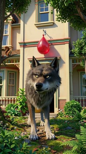 Bunny’s Water Balloon Prank on Wolf