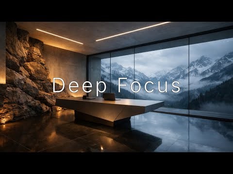 Deep Focus Music for Work — Cognitive Performance Atmosphere